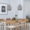 Woven Rope Hanging Pendant Lamp